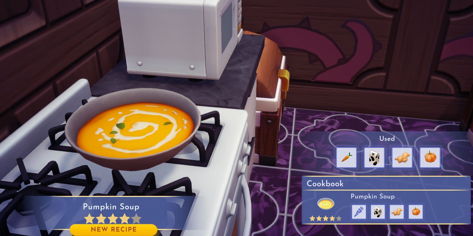 How To Make Pumpkin Soup Disney Dreamlight Valley