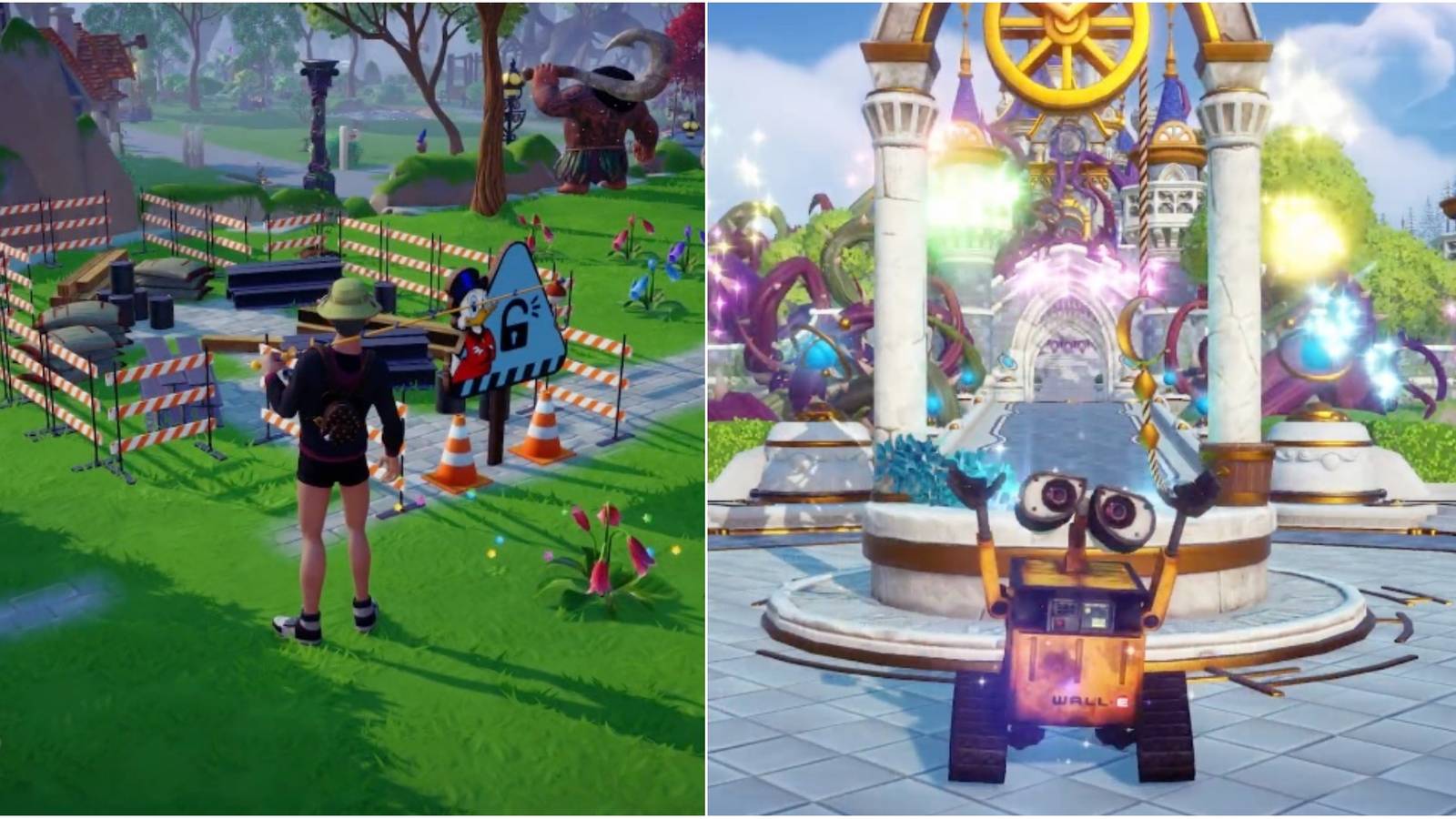 dreamlight valley wall e home