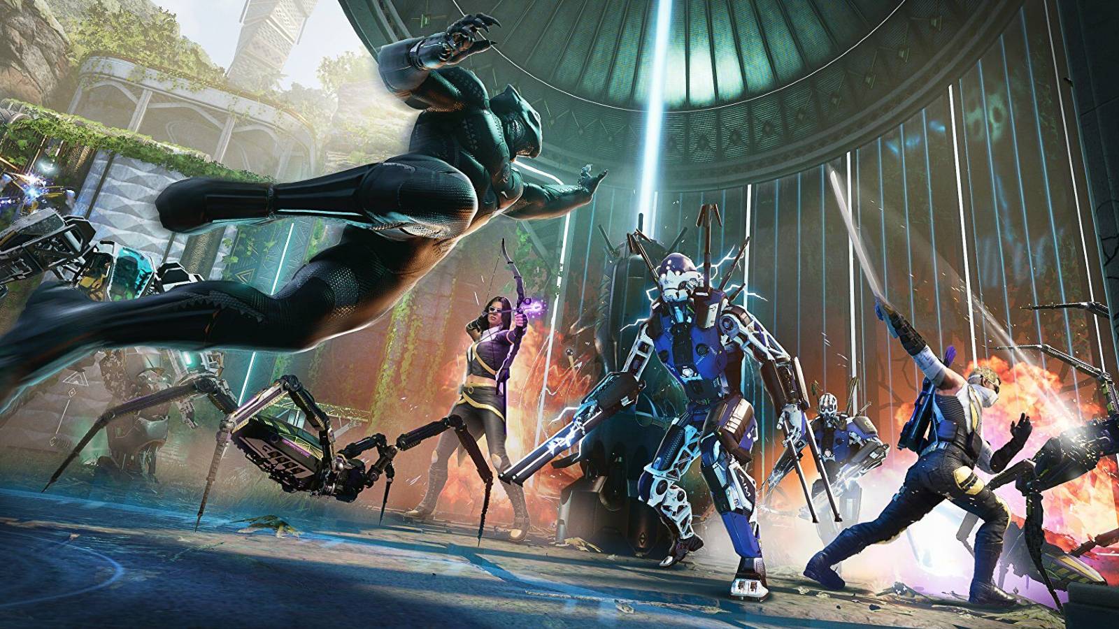 ea marvel games black panther hawkeye black widow motive iron man