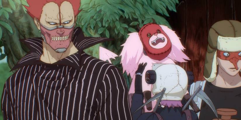 en, ebisu and fujita from dorohedoro