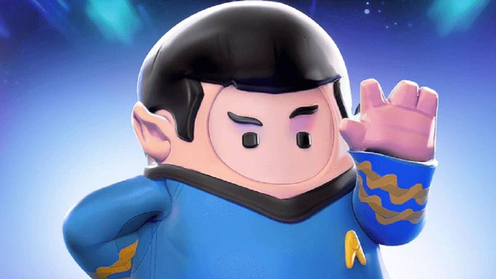 fall guys star track spock