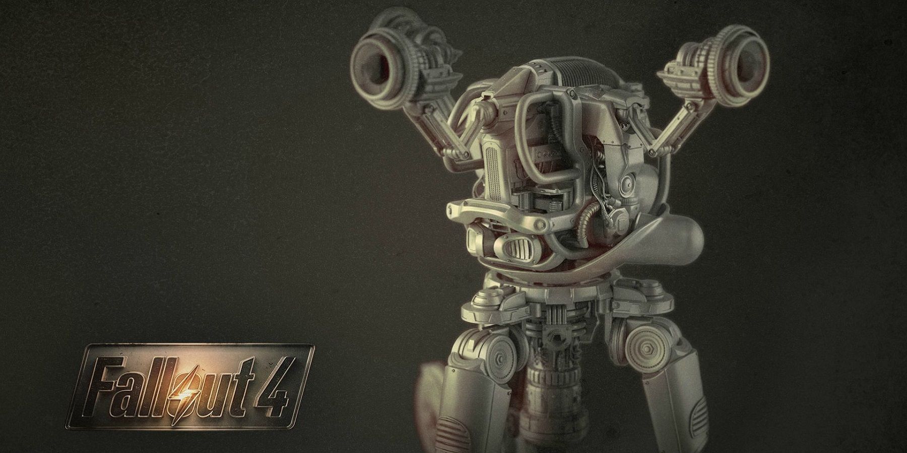 Изображение из Fallout 4, показывающее более голого робота мистера Хэнди.