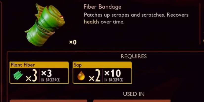 fiber bandage in grounded (1)