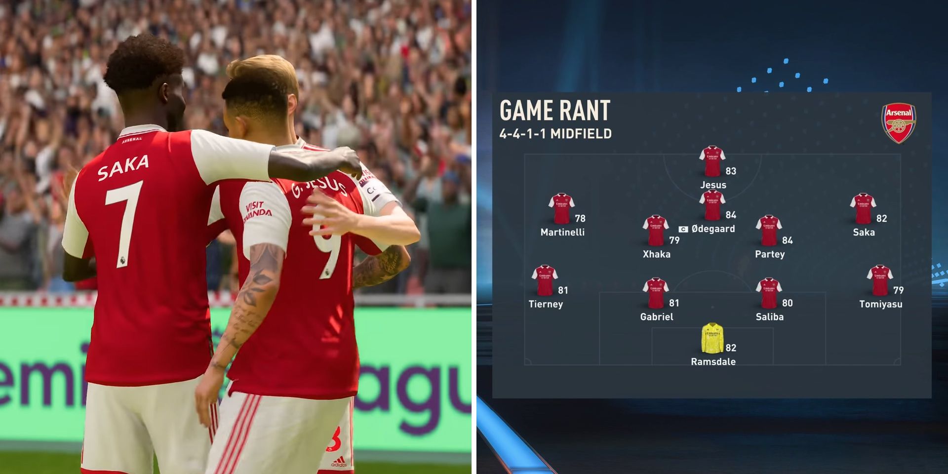 2022 ARSENAL vs. PRIME ARSENAL in FIFA 22