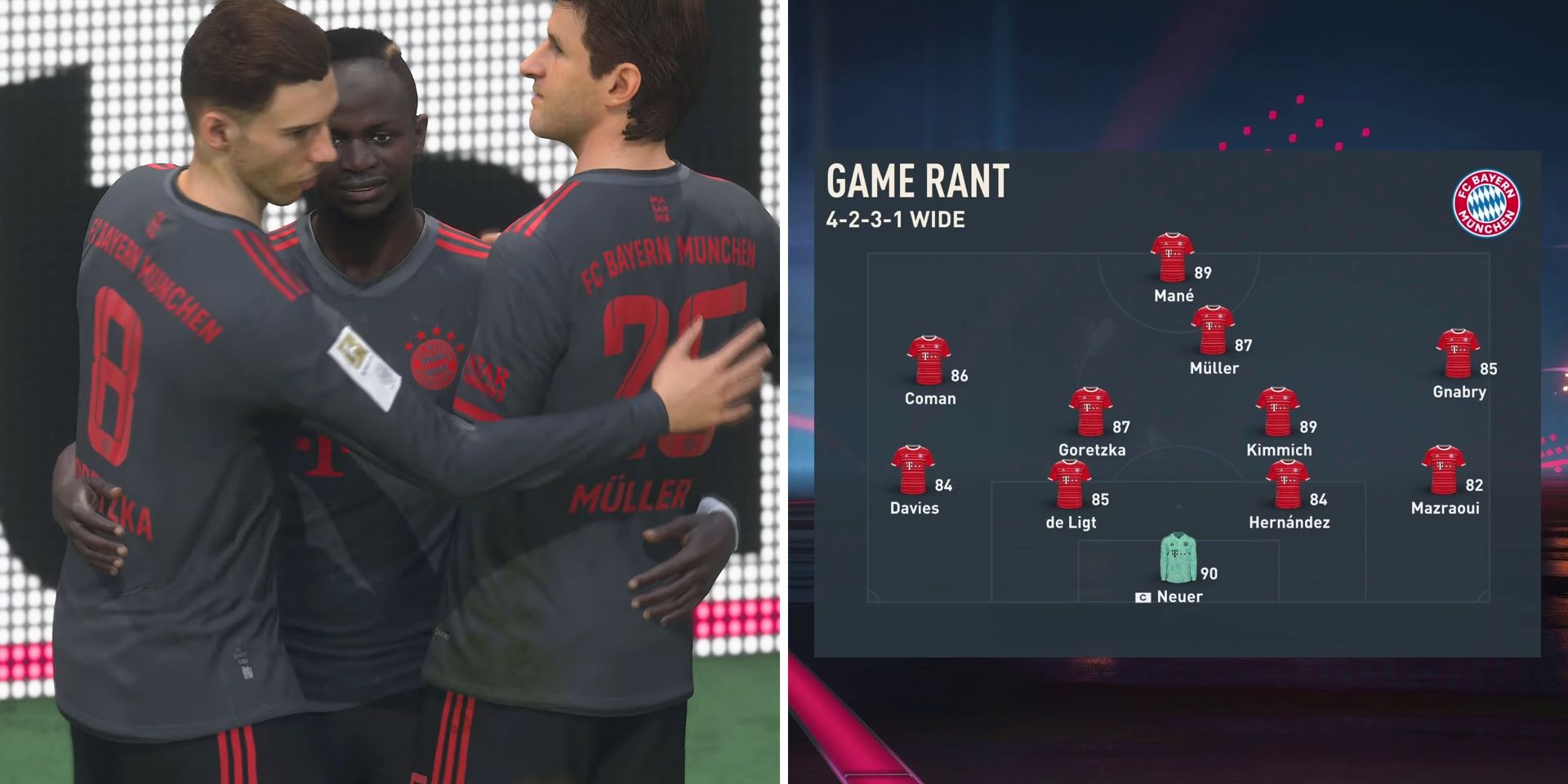 FIFA 23: The Best Formation & Starting 11 for Bayern Munich