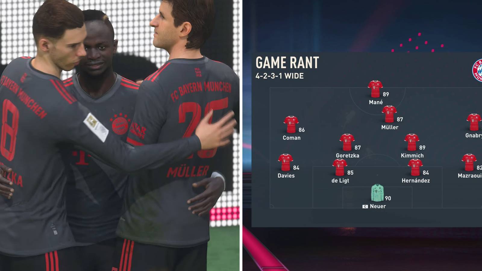 FIFA 23: The Best Formation & Starting 11 for Bayern Munich