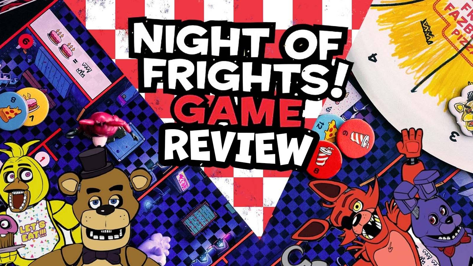 five nights at freddys board game review