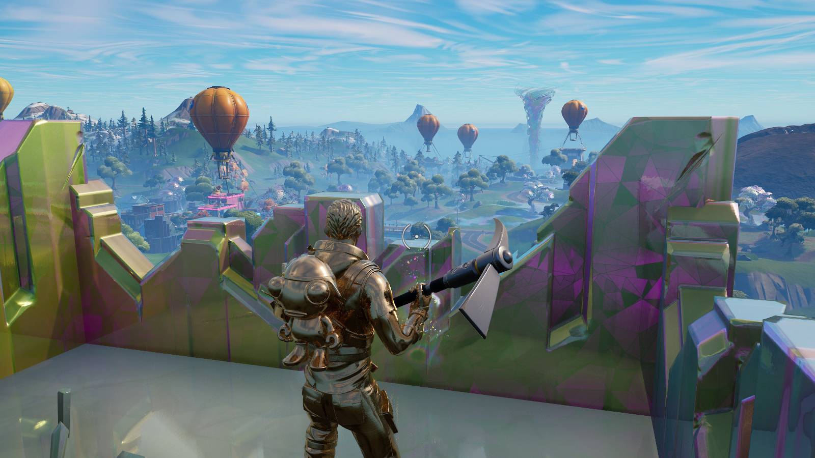 fortnite fall 7 stories or more in chrome blob form
