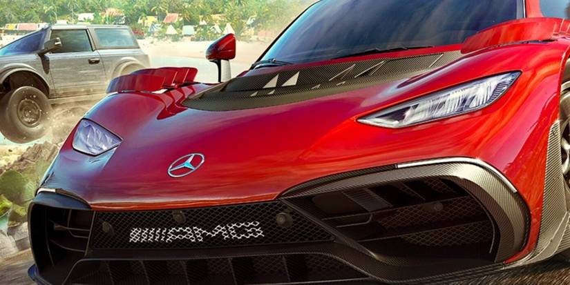 Mercedes car Forza Horizon 5 on Xbox