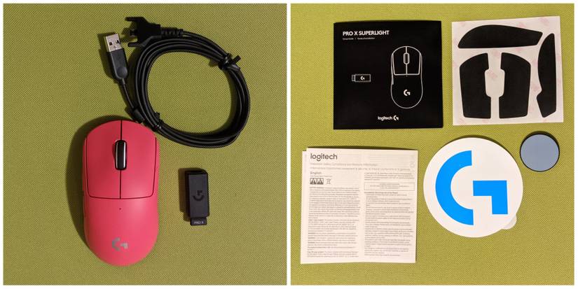 g prox superlight contents of box