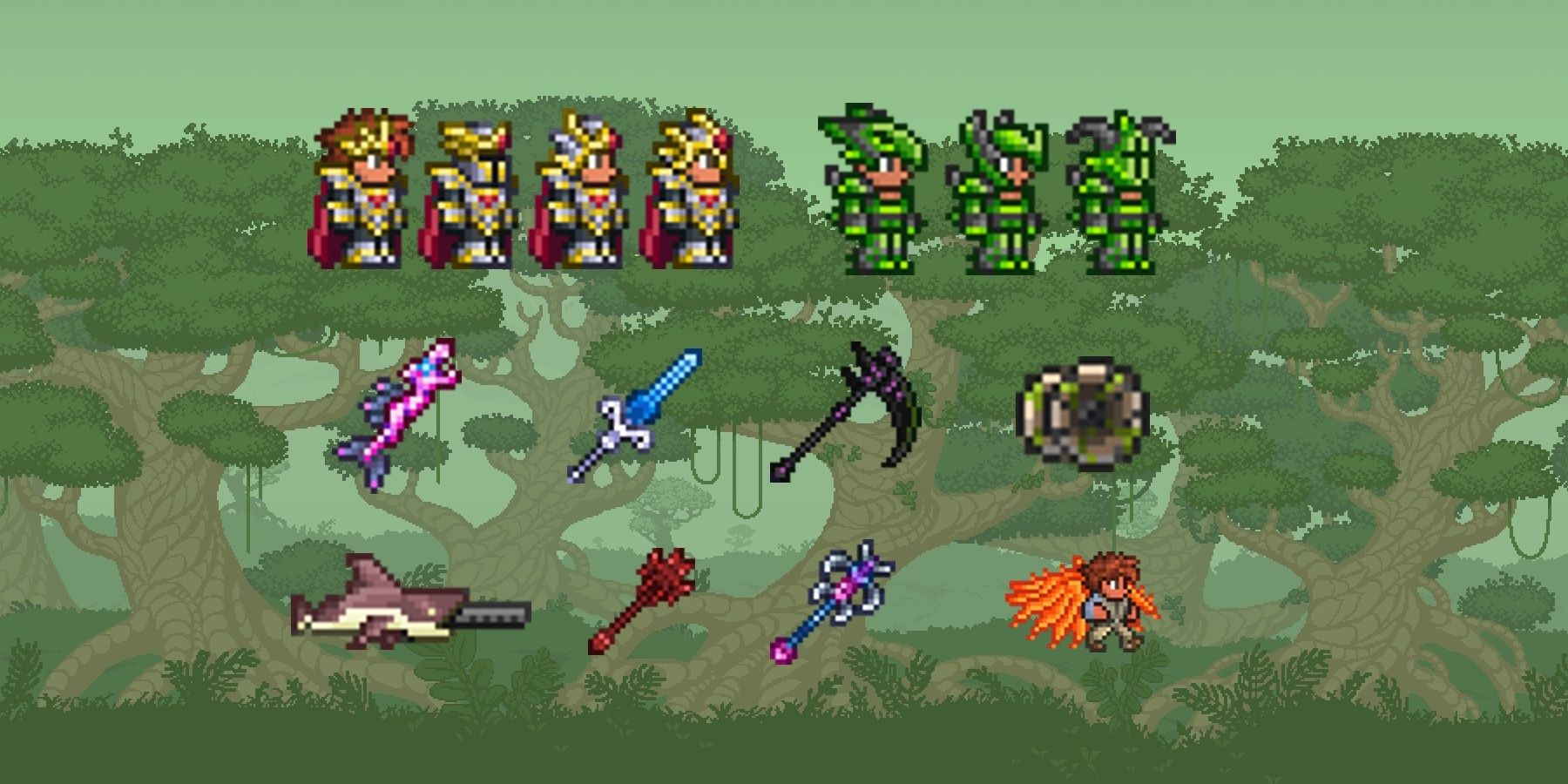 Terraria, Best Combat Builds Plantera