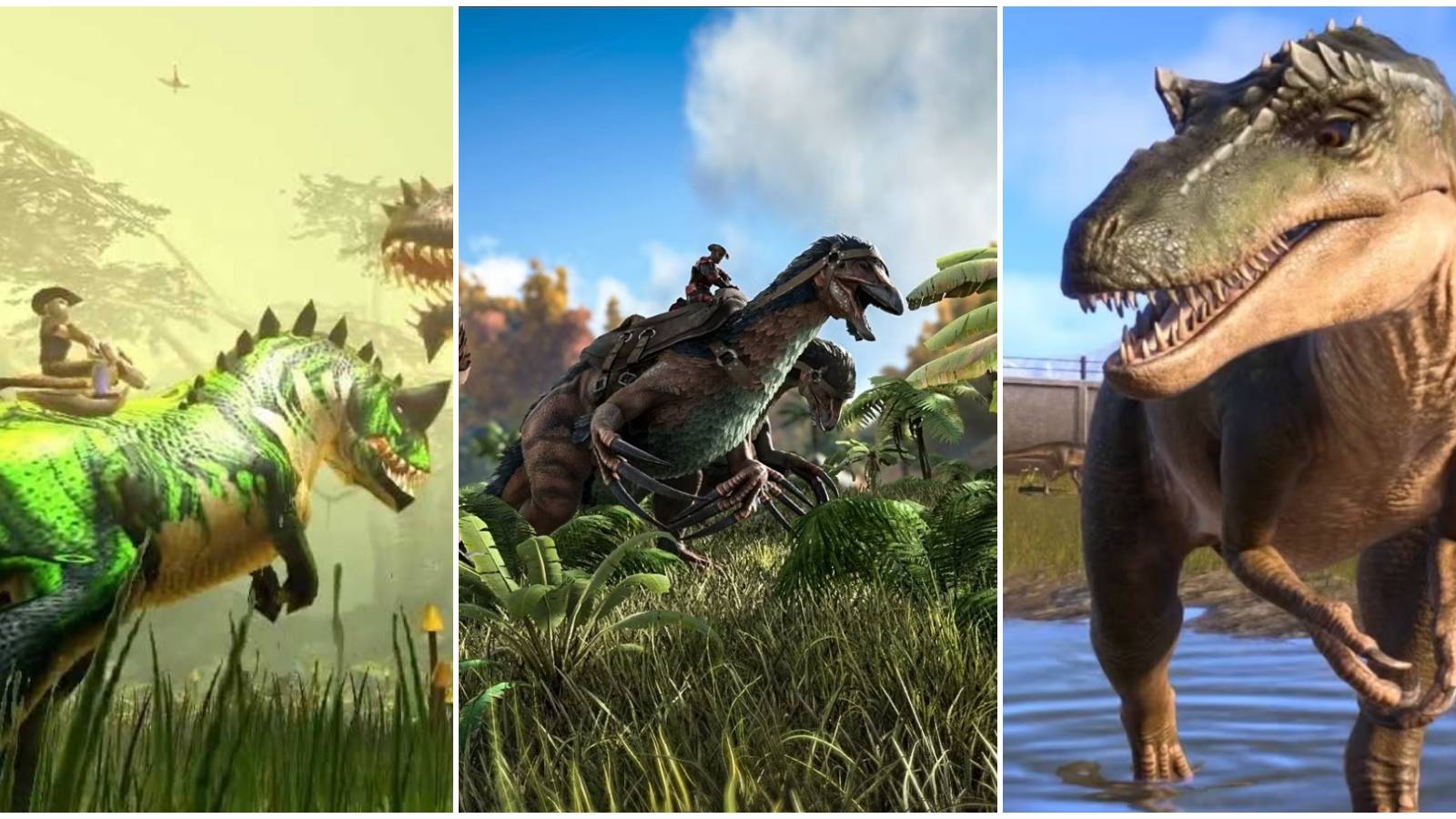 games where you can tame dinosaurs