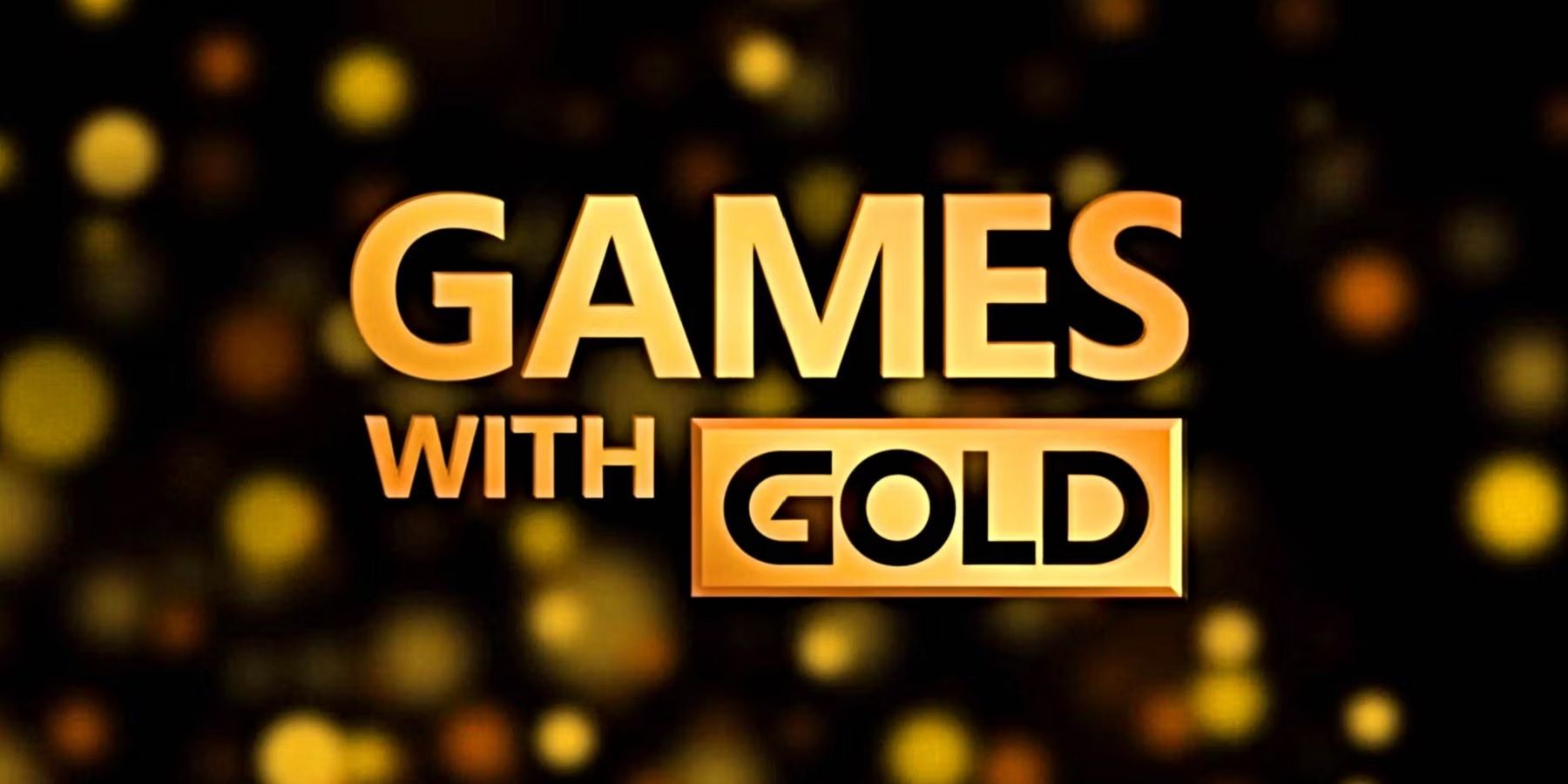 games with gold logo sparkle background