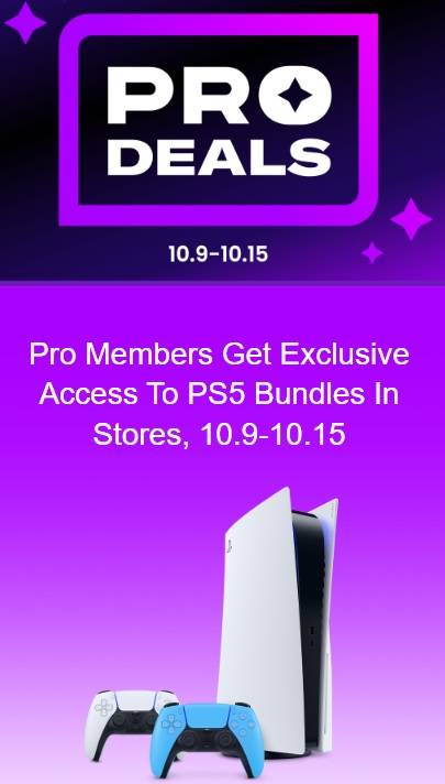 gamestop pro deals ad