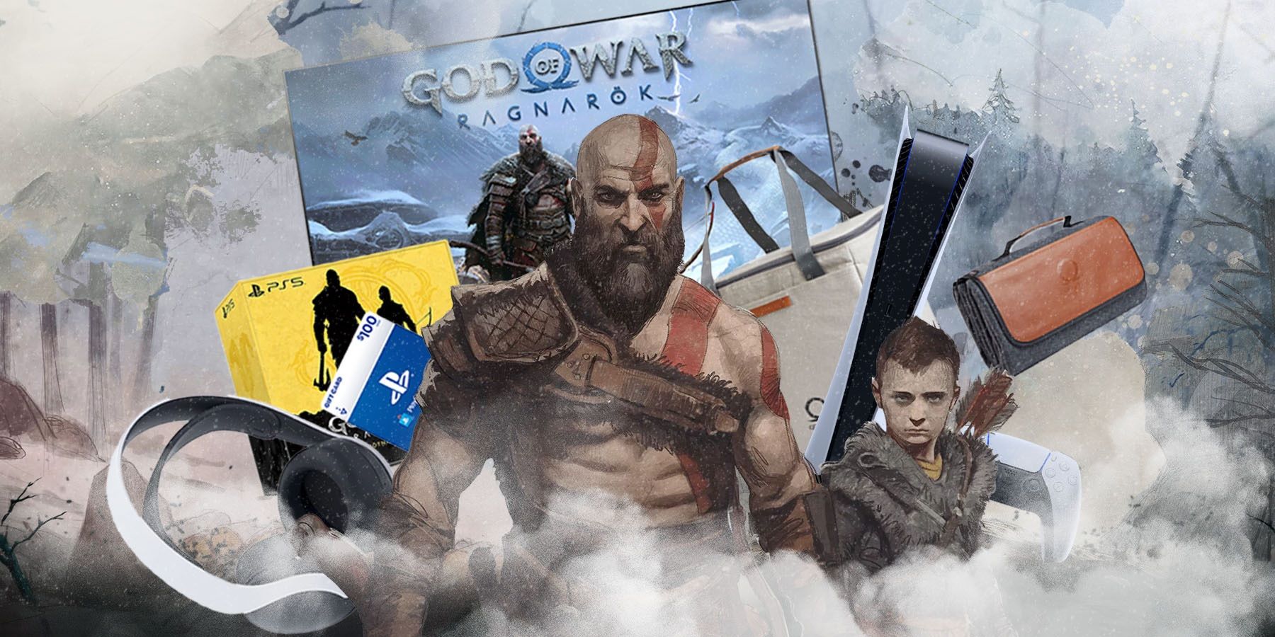 Enter for a chance to win a unique God of War Ragnarok PS5 prize pack