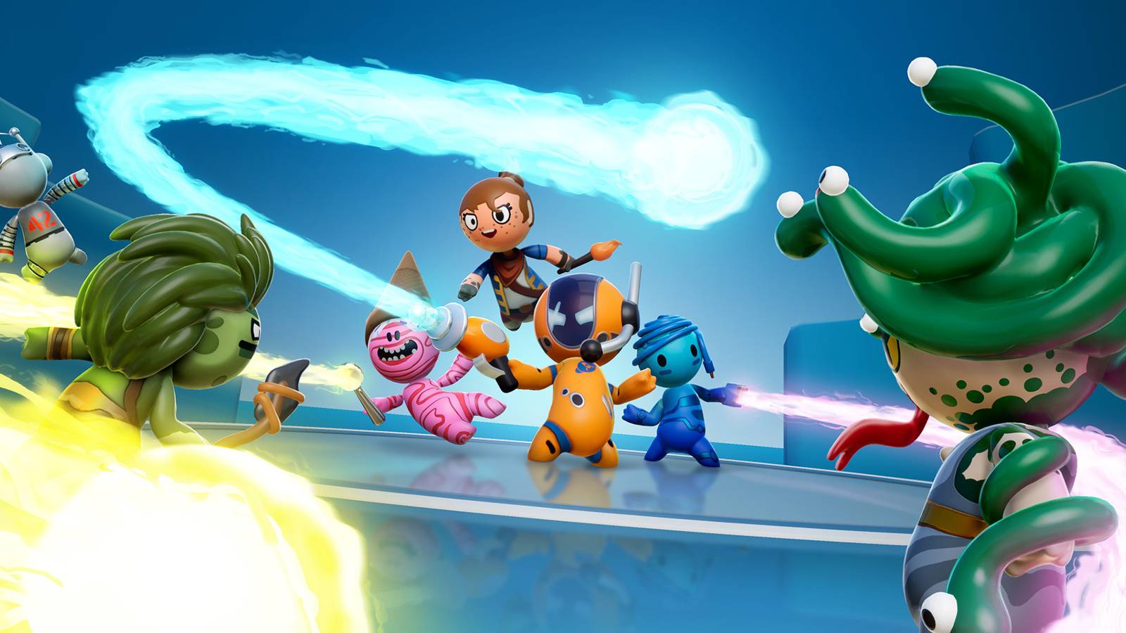 outcasters 4-player multiplayer game