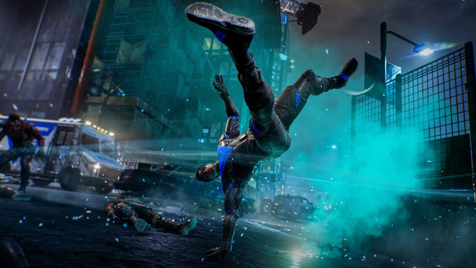 gotham knights co-op takedown tag team up gameplay combat heroic assault