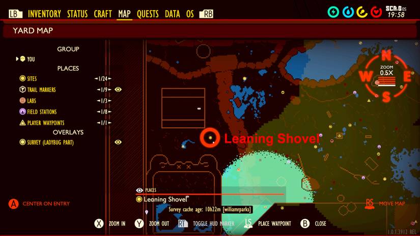 grounded minotaur maze key