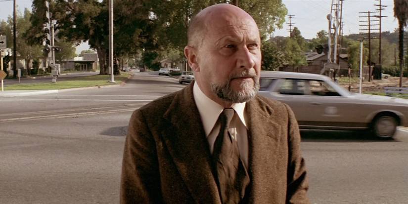 dr loomis walking down the street