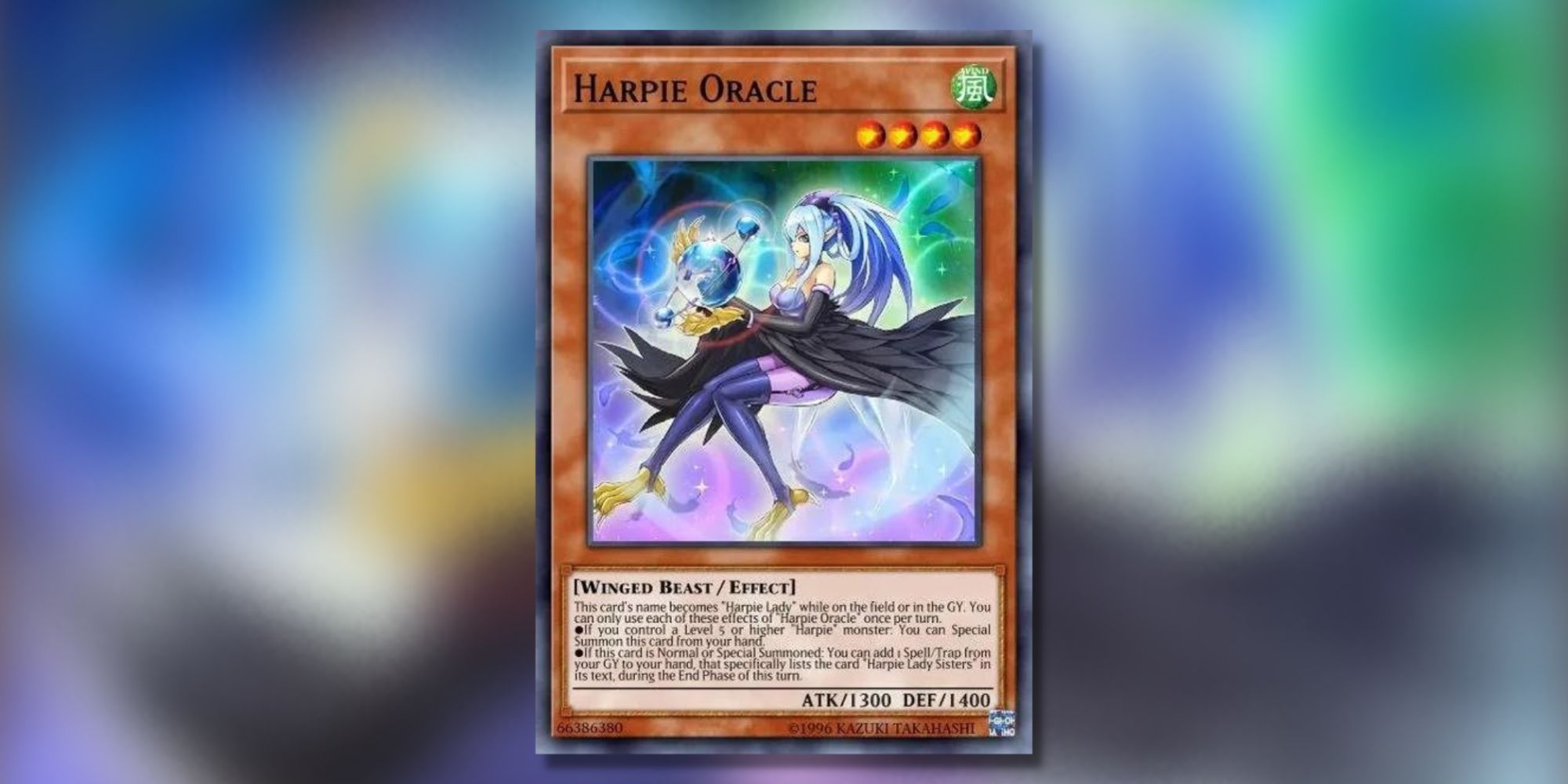 Yu-Gi-Oh card Harpie Lady Oracle