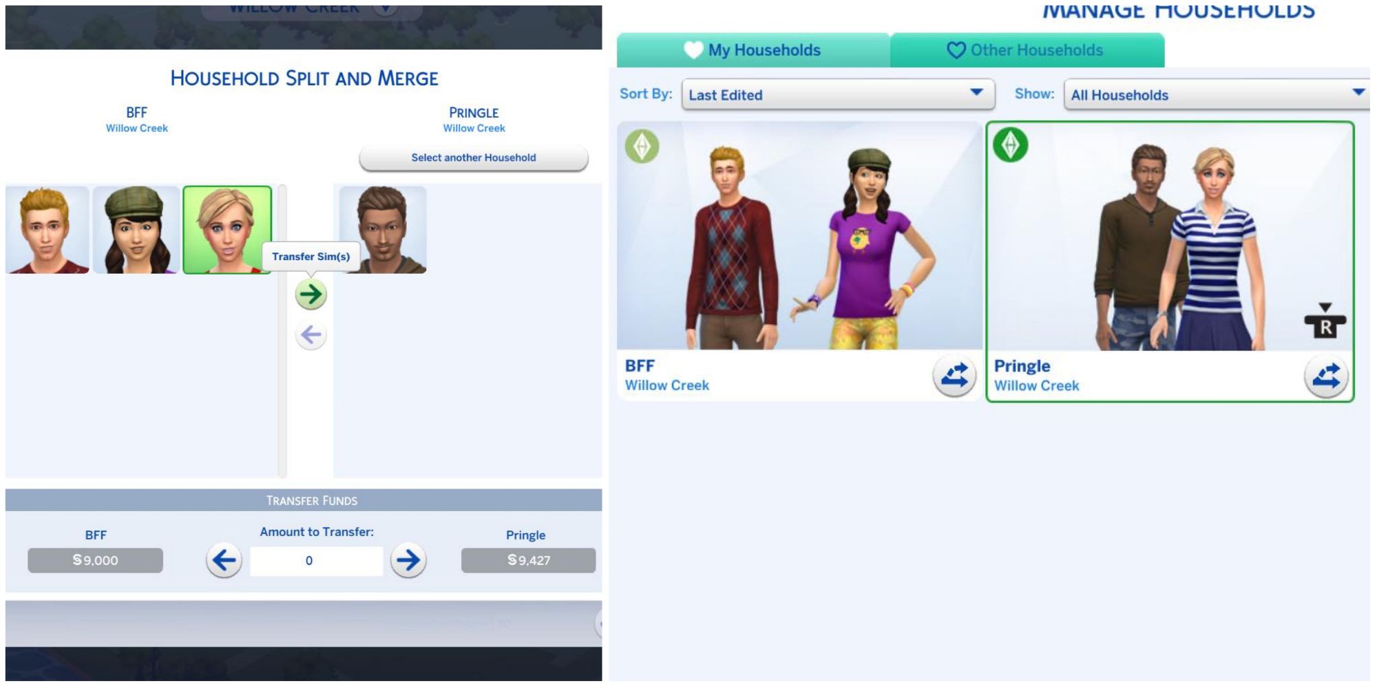 The Sims 4: How To Add A Sim To A Household