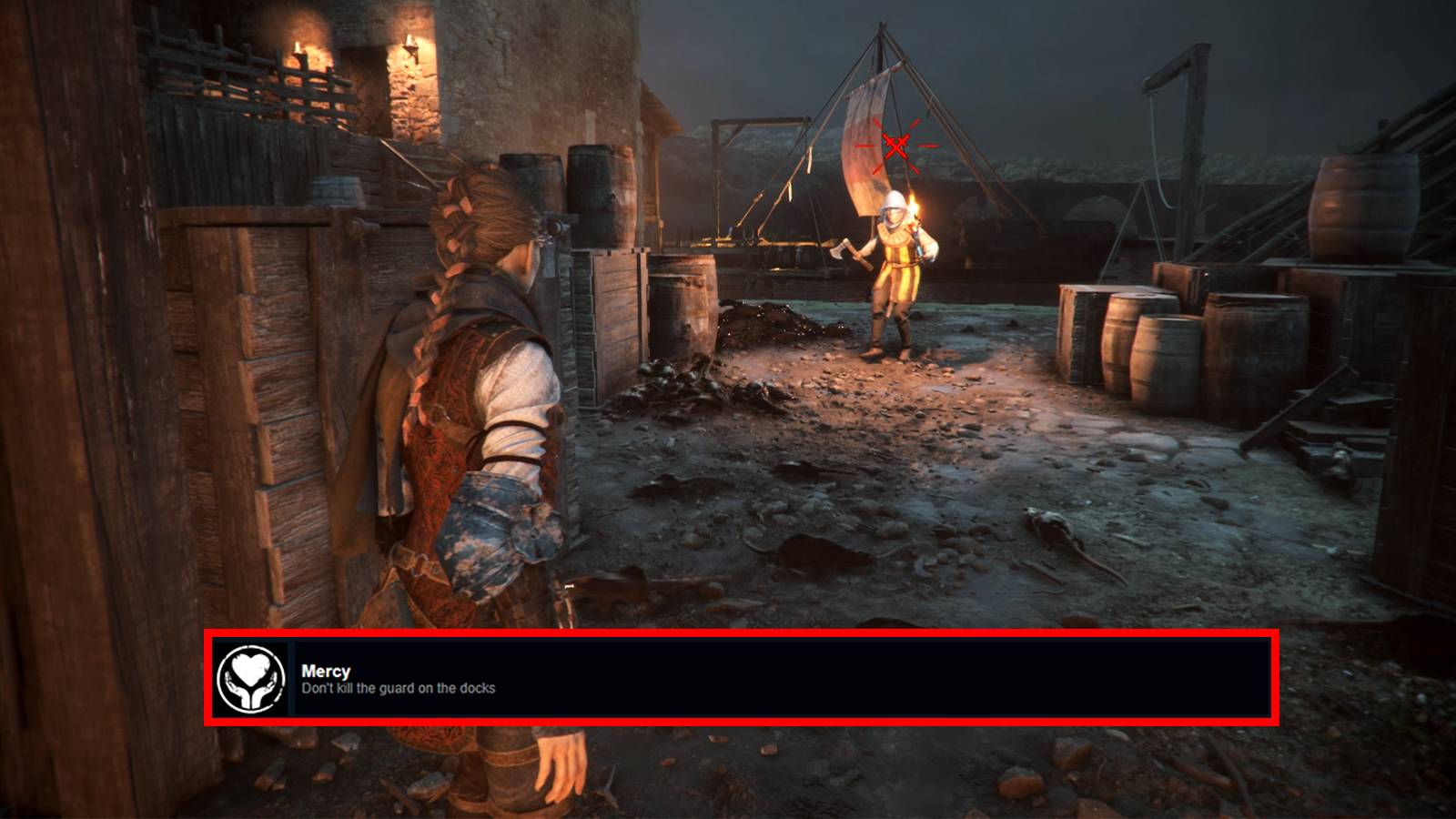 how to get the mercy trophy in a plague tale requiem