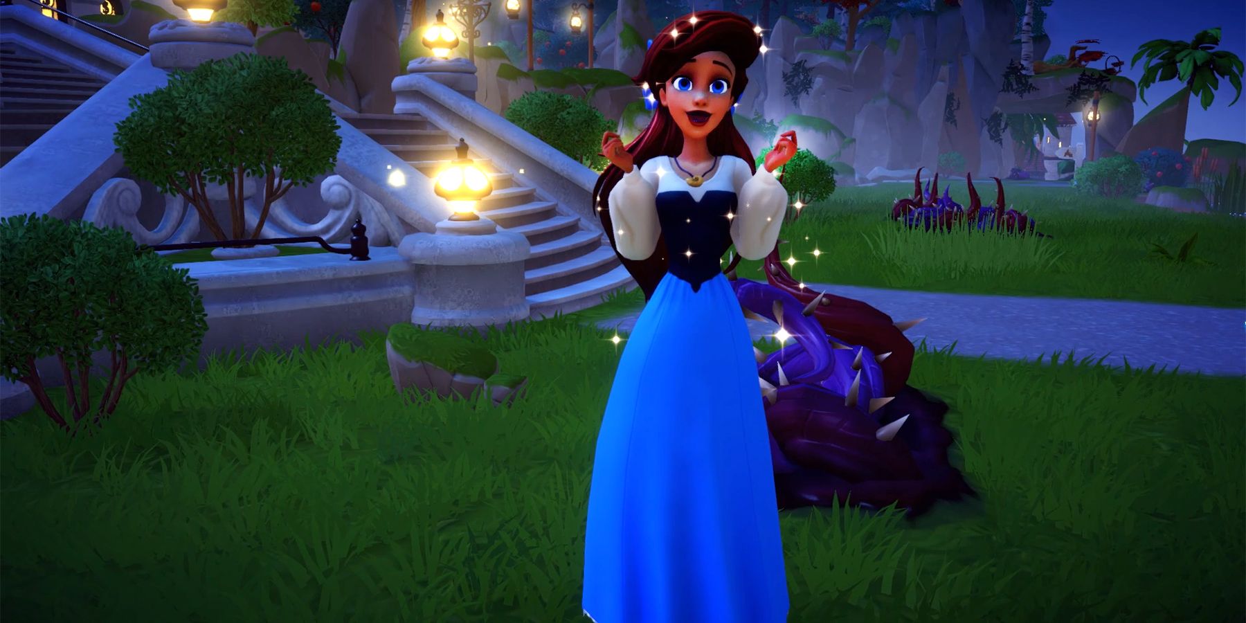 how to make ariel human in disney dremlight valley