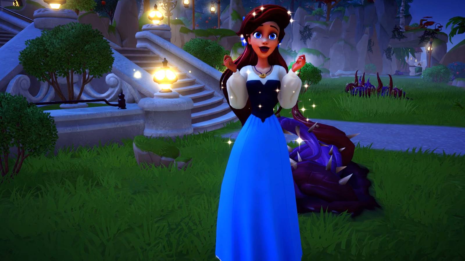 how to make ariel human in disney dremlight valley