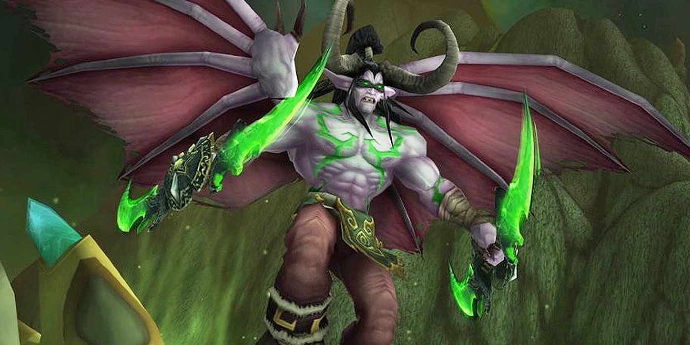 Illidan in Outlands The Burning Crusade Expansion