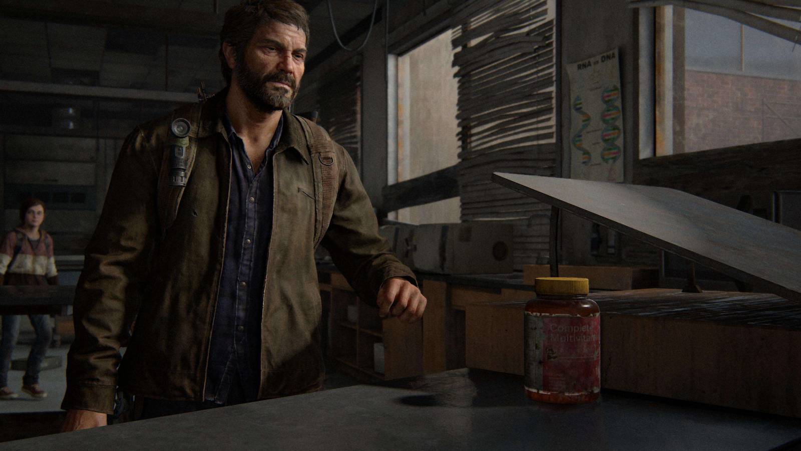 the last of us part 1 joel ellie university science building supplement