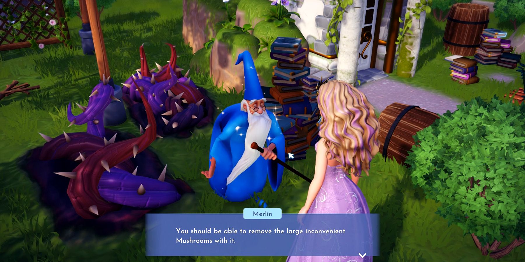 increasing friendship with merlin in disney dreamlight valley