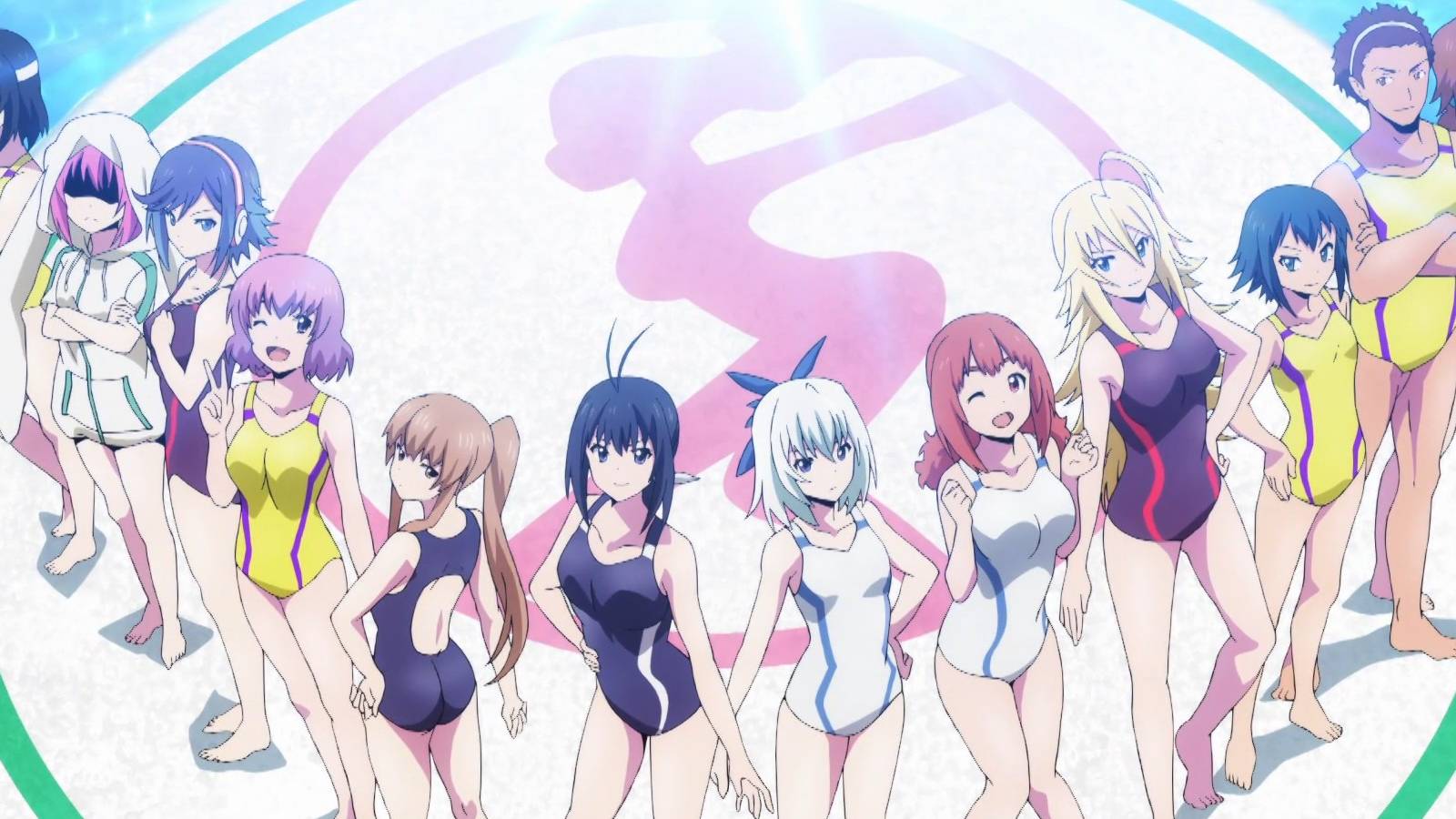 Cast of Keijo! Hip Whip Girl