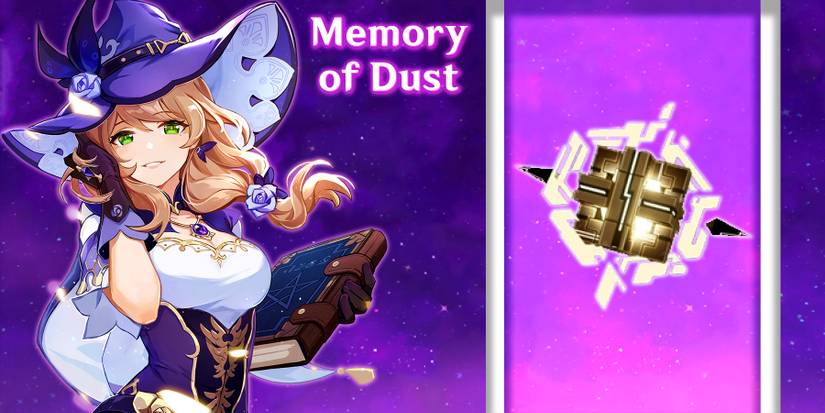 lisa and memory of dust in genshin impact