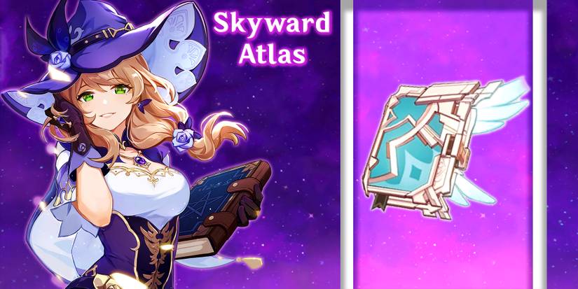 lisa and skyward atlas in genshin impact