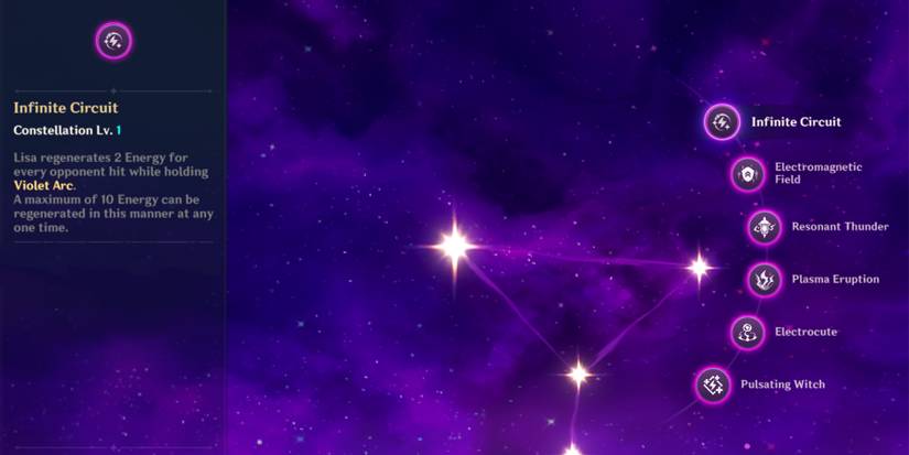 lisa c1 constellation in genshin impact