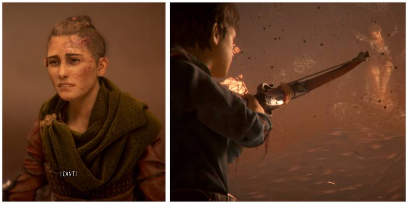 lucas killing hugo in a plague tale requiem