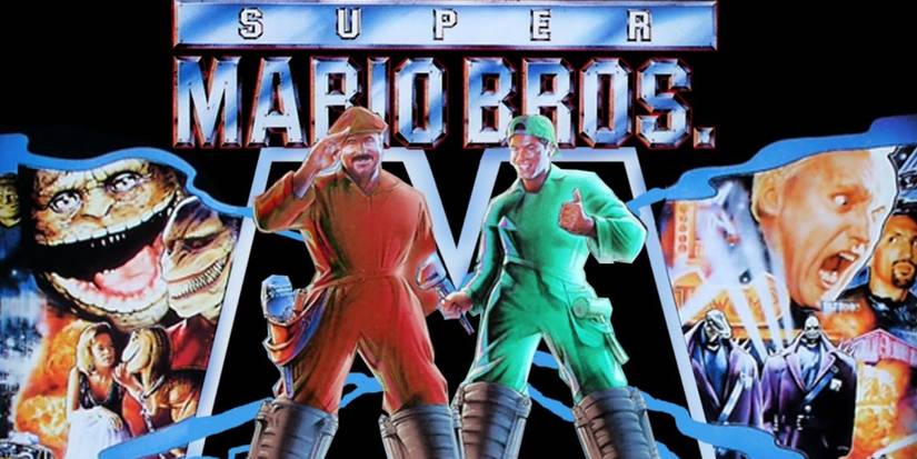 mario bros 1993 movie promo poster