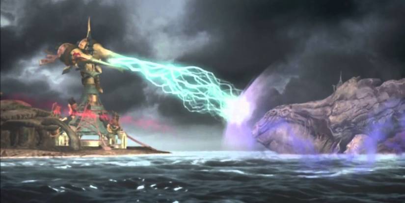 The Al Bhed uses Machina to fight Sin (Final Fantasy 10)