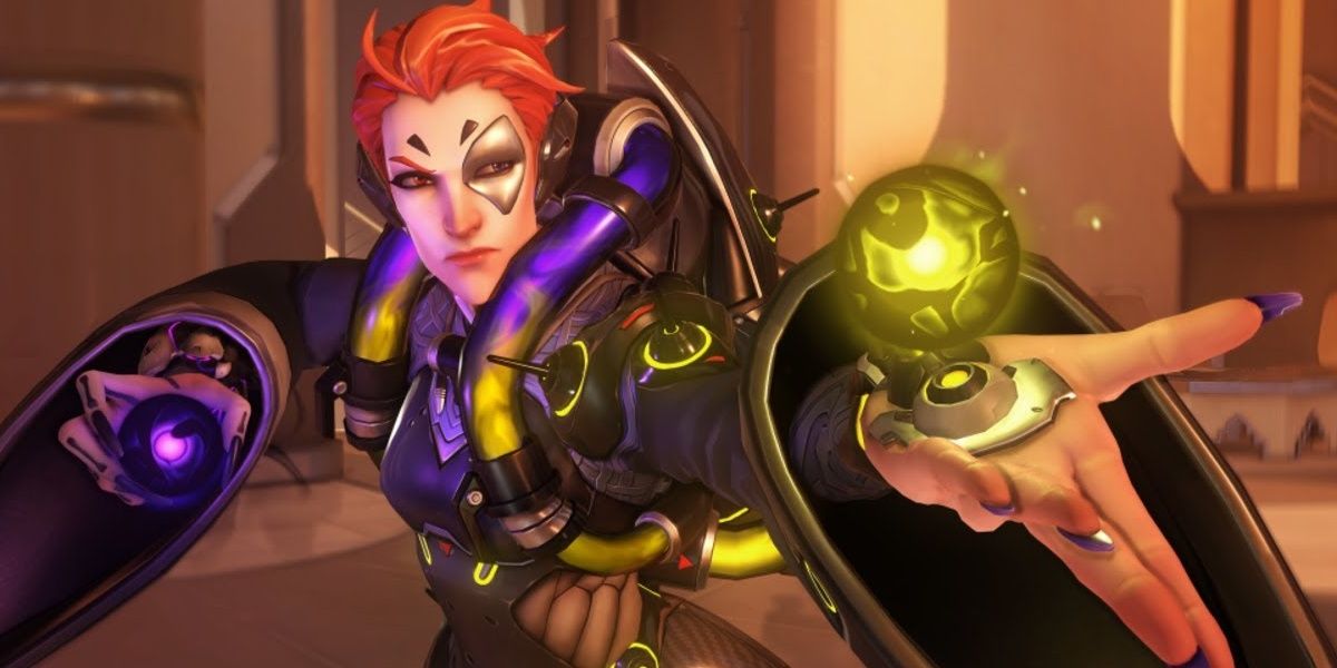Overwatch 2, Moira holding up orbs 
