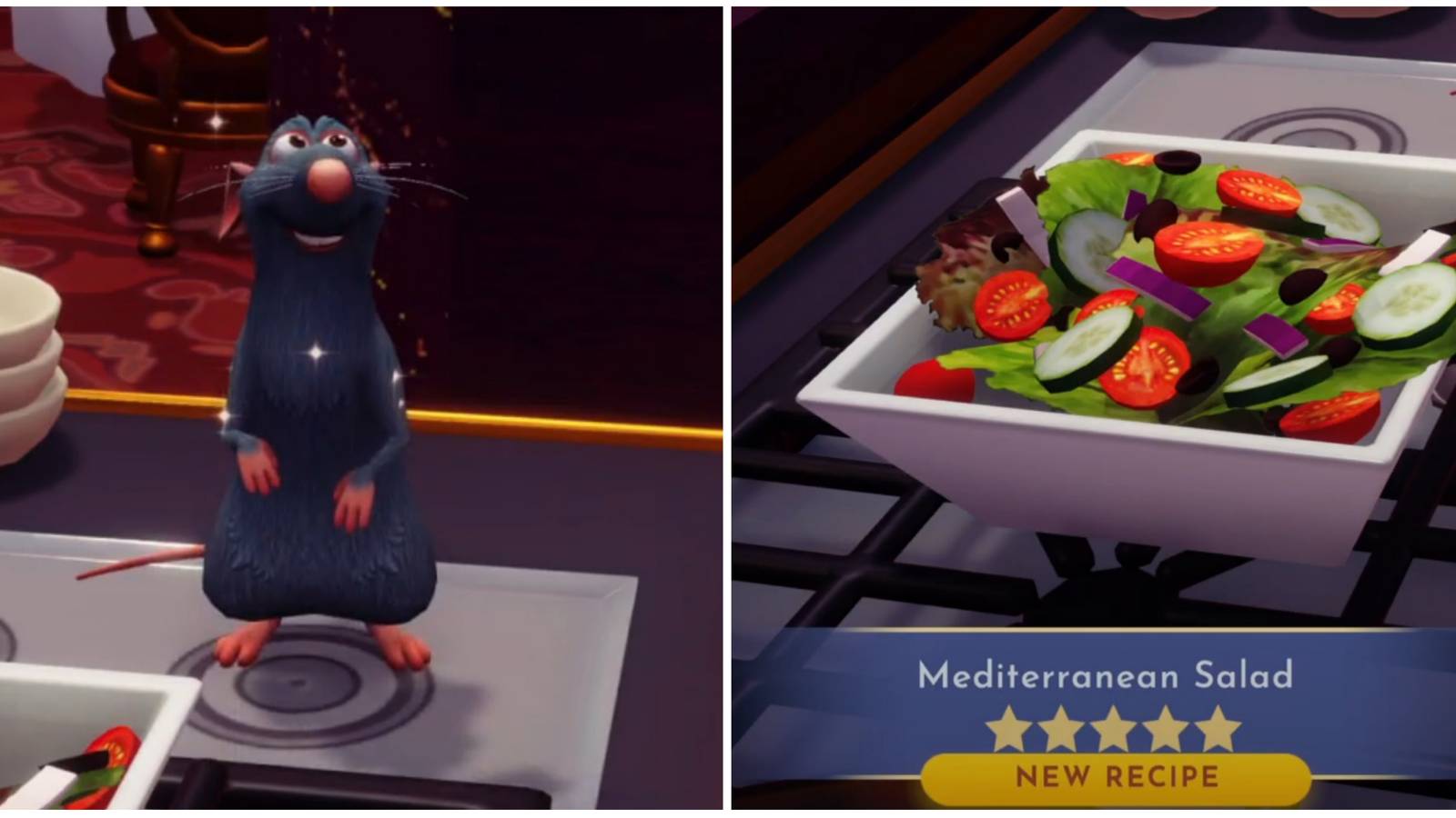 finished dish mediterranean salad