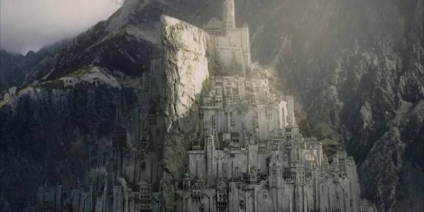 minas tirith in the lord of the rings