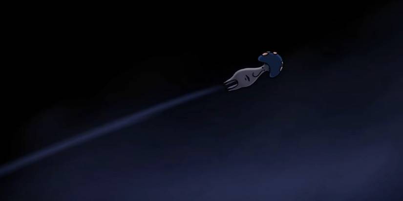 Mister Mushroom from Hollow Knight.