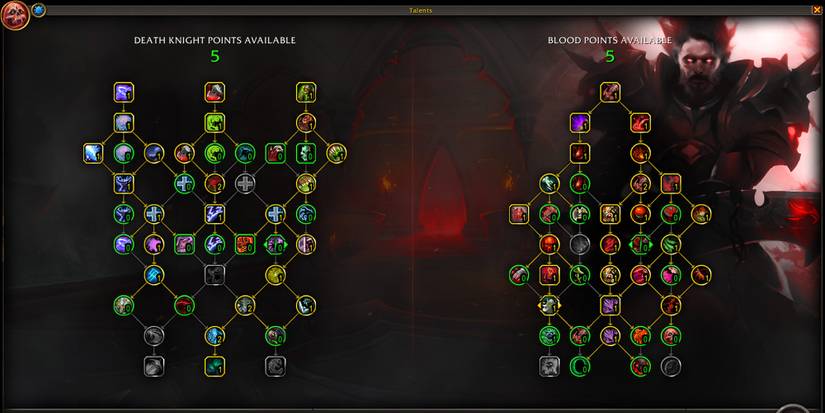 best pre-patch mythic+ blood dk talent build wow dragonflight