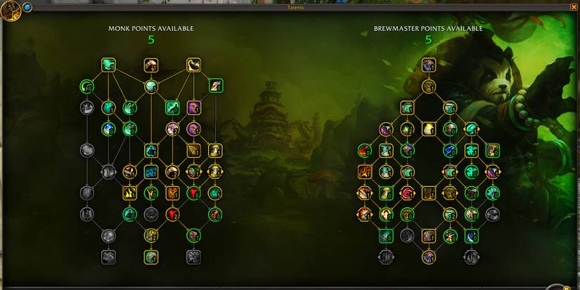 mythic+ brewmaster monk talents