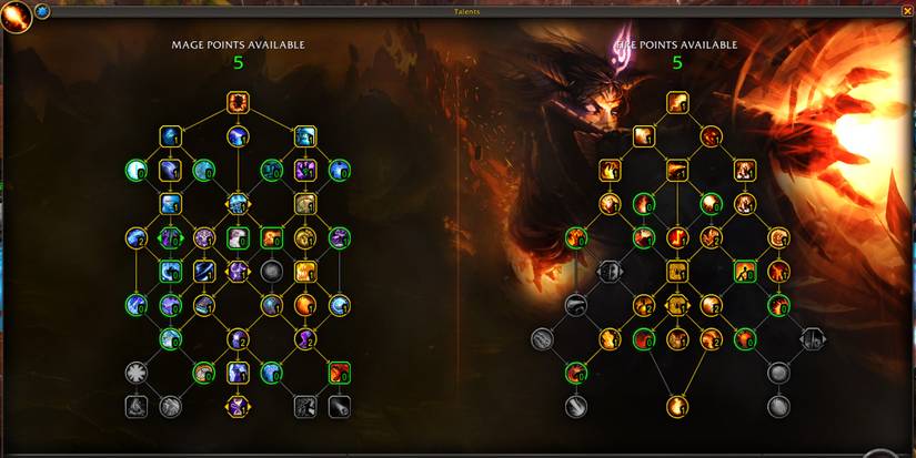 mythic+ fire mage talents