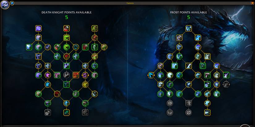 best pre-patch mythic+ frost dk talent build in dragonflight