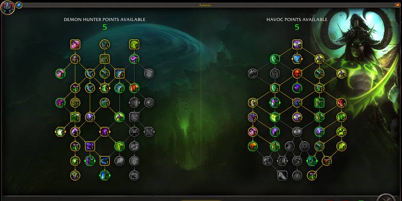 best mythic+ havoc prepatch talent build wow dragonflight