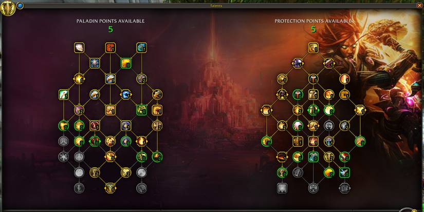 mythic+ protection paladin talents