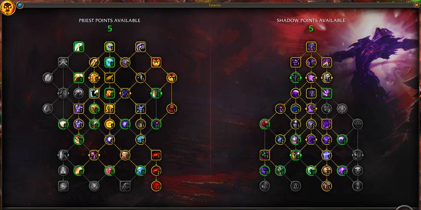 mythic+ shadow priest talents