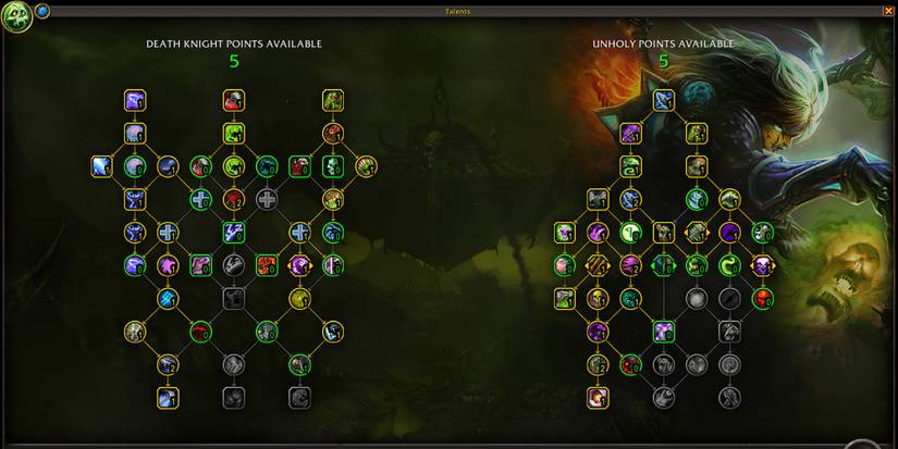 best pre-patch mythic+ unholy dk talent build in dragonflight